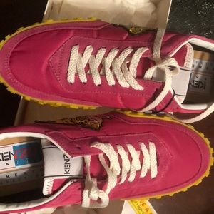 PINK KENZO SNEAKERS! Woman size 10. Brand NEW